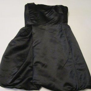 As U Wish Women's Teen Party Dress Sleeveless Black Size 7 100% Polyester NWT